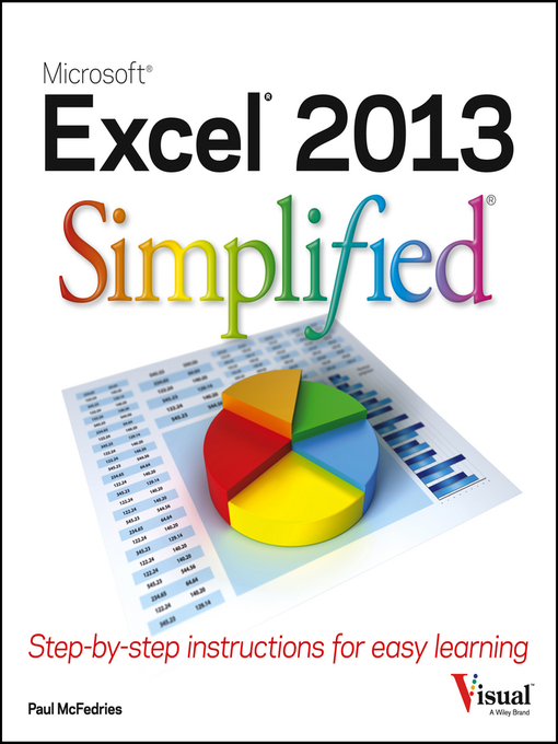 Title details for Excel 2013 Simplified by Paul McFedries - Available